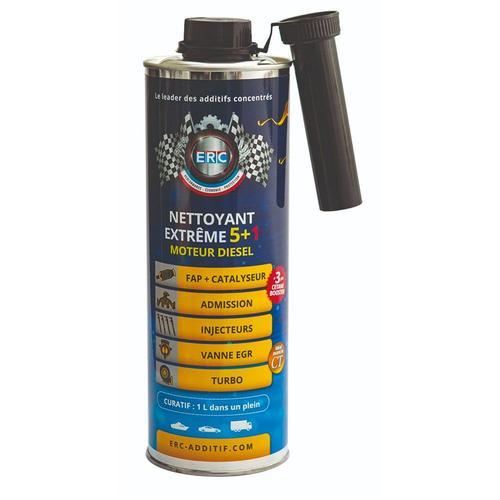 Nettoyant Extrême 5+1 Diesel - Additif Diesel - Désencrasse L¿Ensemble Du Moteur - Réduit La Consommation De Carburant - Redonne La Puissance Au Moteur - Augmente Le Taux De Cétane - 500 Ml