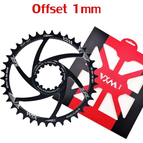 32t - Offset Gxp 1 Mm - Anneau De Chaîne De Vélo De Montagne Gxp, Joint À Montage Direct, Couronne Étroite Et Large, Manivelles De Vélo, Pignon Monoplaque