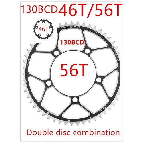 130bcd46t 56t - Bicyclette À Pied, Rang Pignon Pour Les Arts