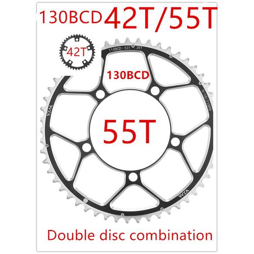 130bcd42t 55t - Bicyclette À Pied, Rang Pignon Pour Les Arts