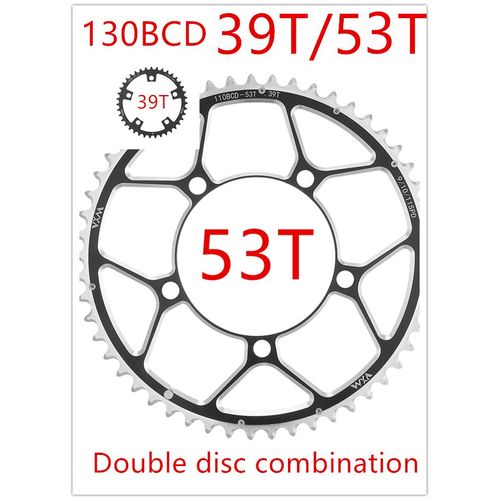 130bcd39t 53t - Bicyclette À Pied, Rang Pignon Pour Les Arts