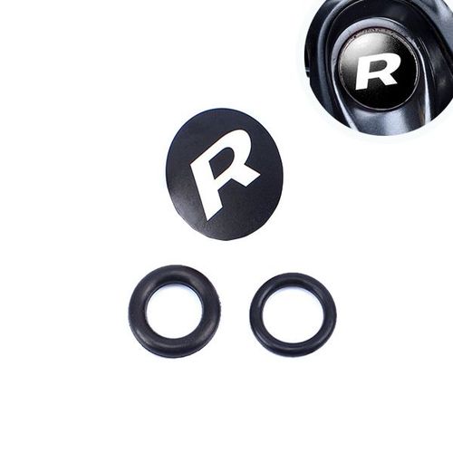 Noir - Bouchon De Manivelle De Vélo De Montagne En Aluminium, Avec Rondelle Étanche, Bras De Pédalier De Vélo De Route, Couvercle De Vis De Fixation