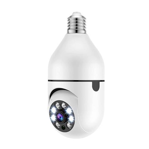 Caméra d'ampoule HD Full color night vision caméra de surveillance de sécurité