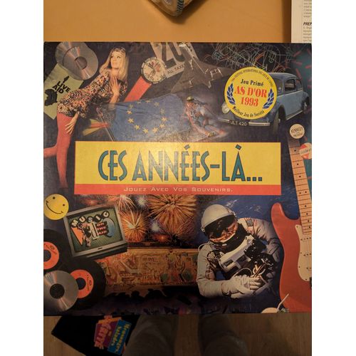 Jeux De Société: "Mensonges, Salades Ou Vérité", "Ces Années-La", Complets, Bon État.