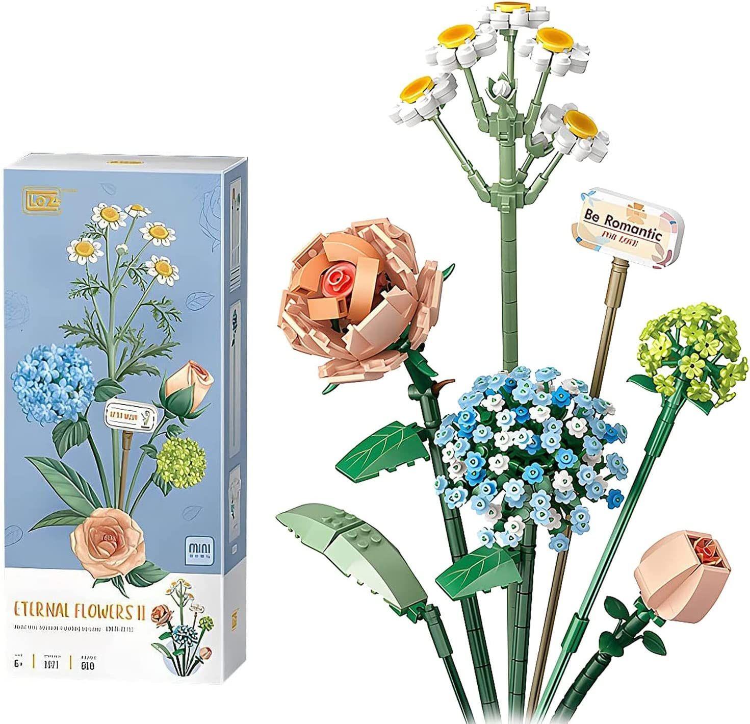 Jeu de construction adulte Bouquet de fleurs