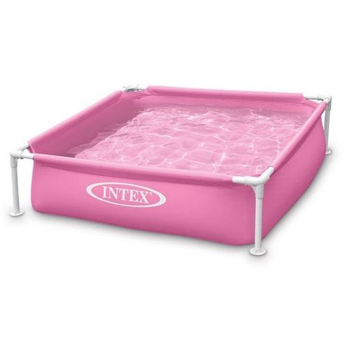 Piscinette acidulée carrée Pink Intex 57172NP