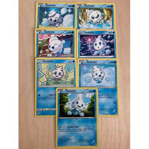 (3135) 7x Sorbébé (Pokemon) 
