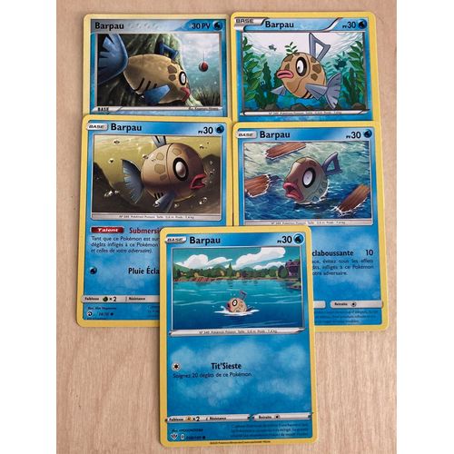 (3160) 5x Barpau (Pokemon) 