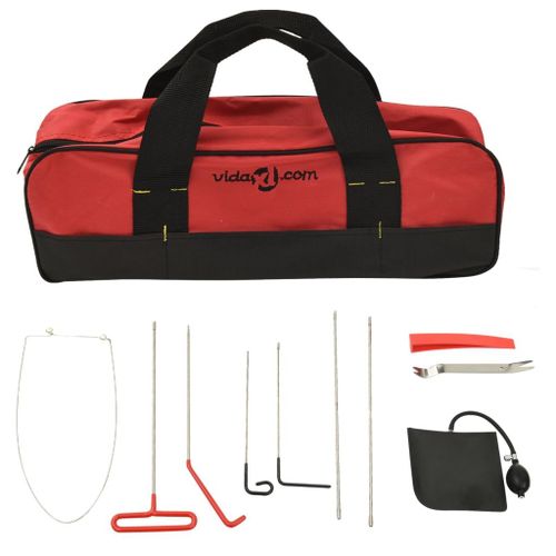 Vidaxl Kit D'outils Pour Ouvre-Porte De Voiture 11 Pcs