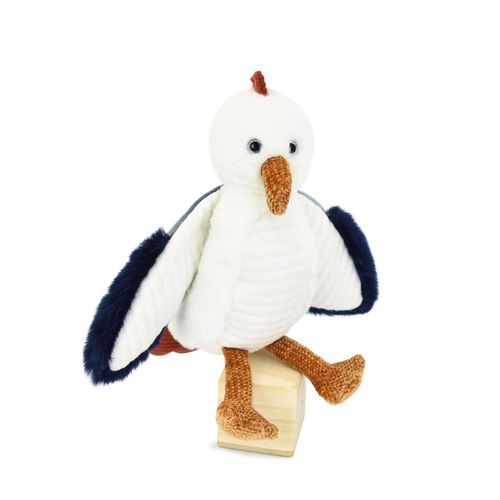 Peluche Trésors marins Mouette 23 cm - Histoire d'Ours