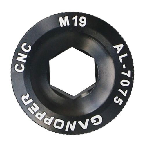 M19 - Couvercle D'écrou De Pédalier, Al7075, Couvercle De Boulon De Fixation Pour Shimano Jiankun Ixf