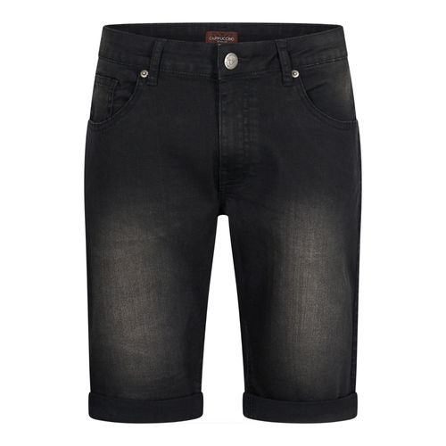 Cappuccino Italia Denim Short Black Noir