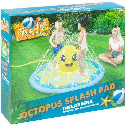 Octopus Splash Pad - Water Sprinkler Garden Toy
