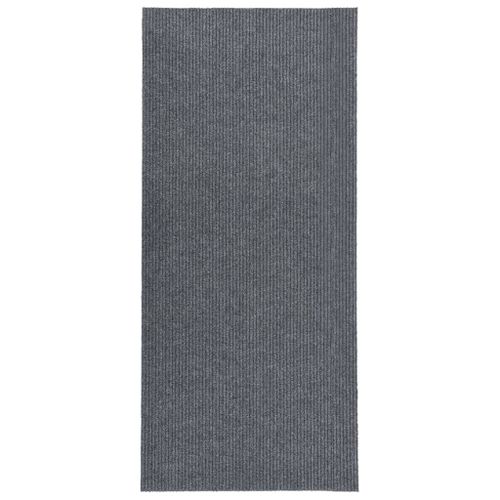 Vidaxl Tapis 100x250 Cm Gris