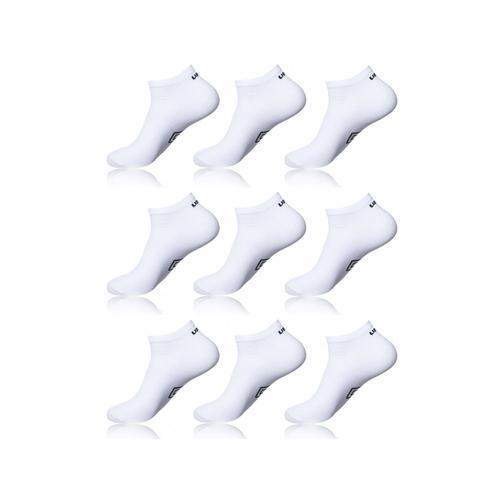 Lot De 9 Paires De Chaussettes Socquettes Umbro Blanc