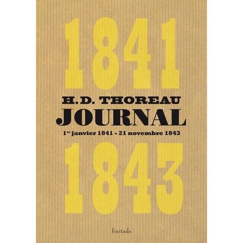 Journal - Volume 2 (Janvier 1841 - Novembre 1843)