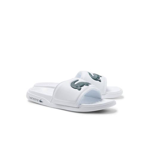 Lacoste Sandales De Bain Pour Croco Dualiste 0922 2 Cfa Chaussons Chaussures De Bain Blanc Eur