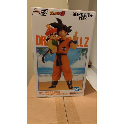 Dragon Ball Z Figurine Songoku Gohan Masterisé Plus Bandai Namco Ishiban Made In Japan
