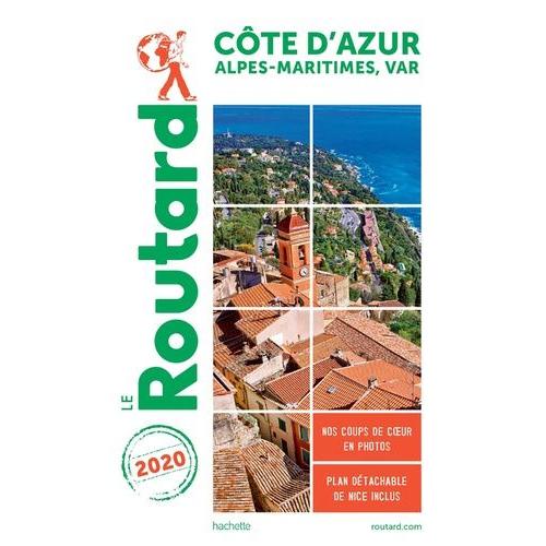 Côte D'azur - (1 Plan Détachable)