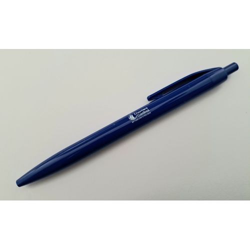 Stylo À Bille Rétractable Les Chantiers Du Cardinal Couleur Bleue Neuf