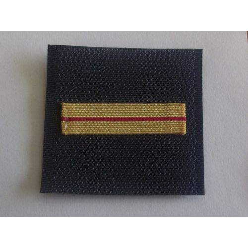 Grade Velcro De Potrine Sur Fond Bleu Grade Adjudant-Chef Armée De L'air