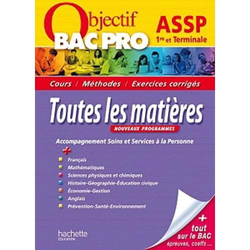 Toutes Les Matières 1re Et Tle Assp