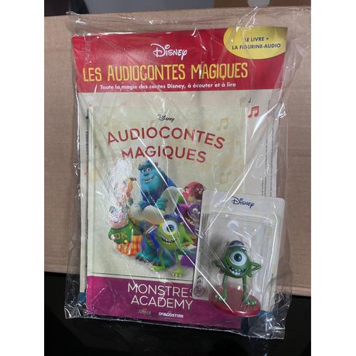 Figurine + Livre Monstres Academy Les Audiocontes Magiques Disney Altaya