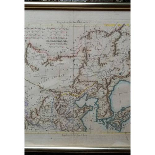Tartarie Chinoise, Roy De Corée Et Isles Du Japon. Carte 1770