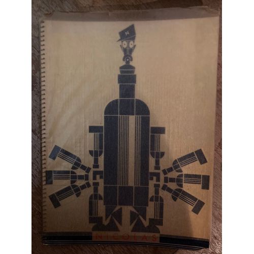 Catalogue Vins Nicolas 1930 Liste Des Grands Vins Fins 