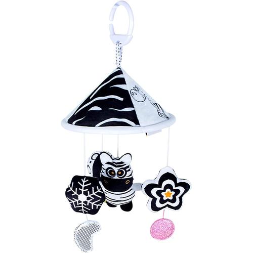 Mobile Bébé # Mobile De Berceau Mignon Pour Garçons Amovible # Jouets De Berceau De Bébé Jouets De Pépinière Jouets Apaisants Pour Bébé Noir Et Blanc Développer La Vision Coordination