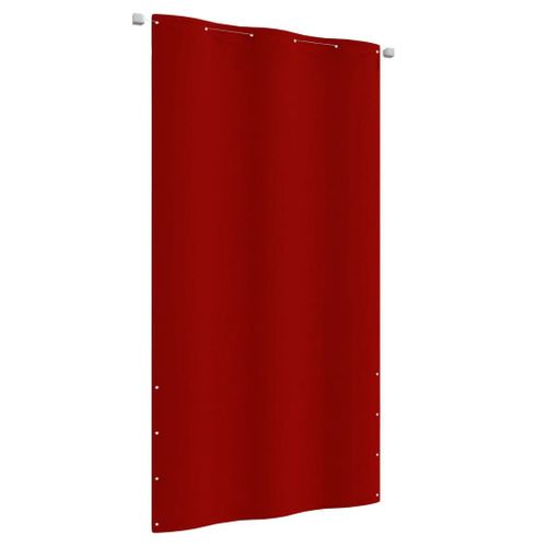 Vidaxl Écran De Balcon Rouge 120x240 Cm Tissu Oxford