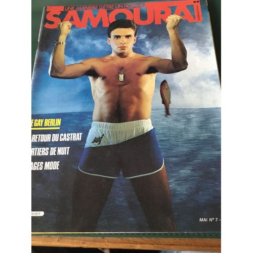 Samouraï International 7 Magazine Gay Berlin Castrat Portiers De Nuit