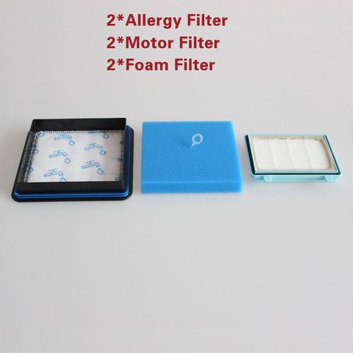 Kit de filtre en mousse pour aspirateur Philips, 15 pièces de rechange, alimentation électrique Pro, Compact FC9331 / 09FC9332 / 09 FC8010 / 01