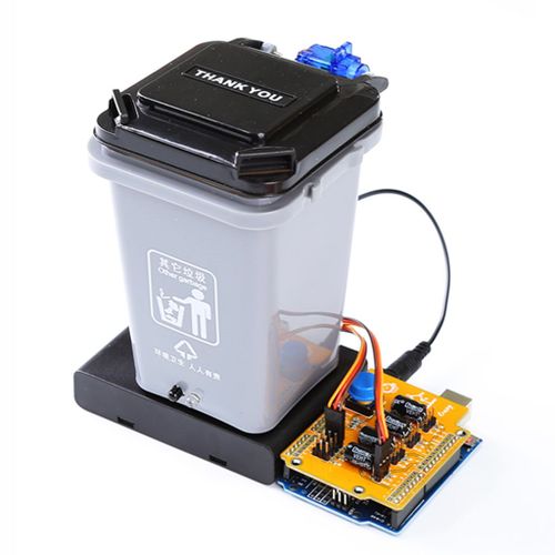 Robot Poubelle Automatique Pour Enfants, Jouet Amusant Et Créatif, Kit De Bricolage, Programmation, Cadeau De Noël