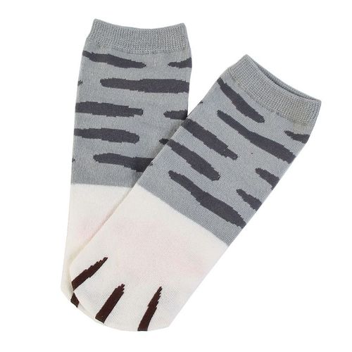 1 Paire De Chaussettes Japonaises À Motifs D'Animaux, Dessin Animé, Griffe De Chat, Bateau, Été