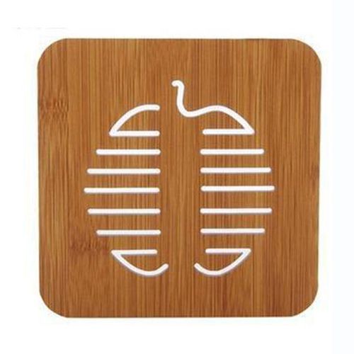 Ensemble De Sous-Verres En Bois, Tapis Isolants Rectangulaires, Napperon De Table Pour Kungfu, Accessoires Pour Le Thé, Tapis De Table De Cuisine