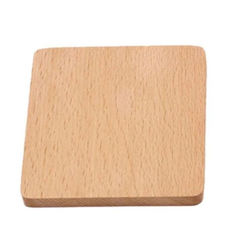 Sous-Verres En Bois, 1 Pièce, Napperons Ronds Résistants À La Chaleur, Tapis Pour Boisson, Table, Thé, Café, Antidérapant, Tapis Isolant