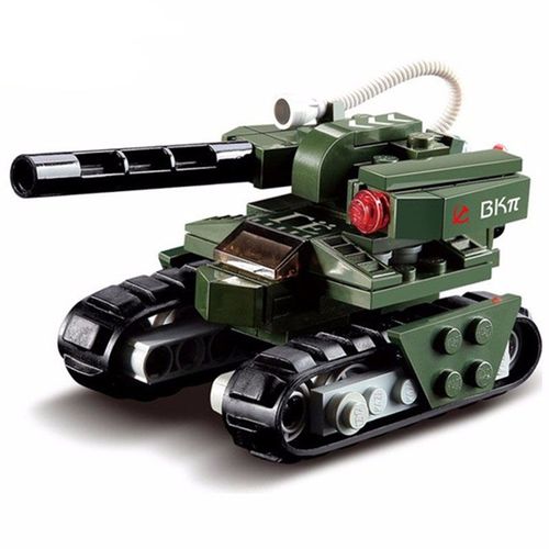 Bloc De Construction Alerte Rouge, 103 Pièces, Réservoir Militaire Soviétique 3 Marteau, Compatible Avec Les Principales Briques, Jouet Cadeau