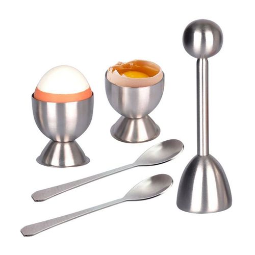 Séparateur D'¿Ufs En Acier Inoxydable, Cuillère À ¿Ufs, Ensemble De Coquetiers, Forme Pour La Cuisson, Accessoires De Cuisine, Ouvre-¿Ufs, Ensemble D'Outils