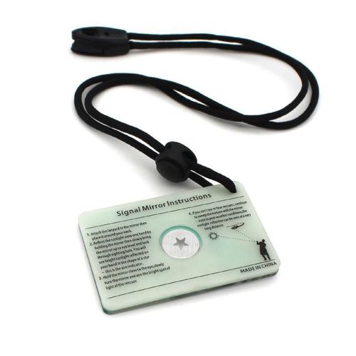 Miroir De Signalisation De Survie Pour Kayak En Plein Air, Réflecteur De Signalisation Pour Le Terrain
