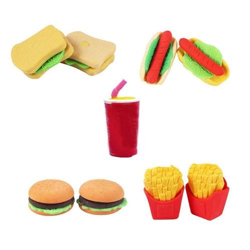 Simulation D'aliments Pour Enfants, Maison De Bébé, Jouets Éducatifs Chauds, Aliments Français, Hamburgers, Cuisine, Frites Rapides, Se N5d2