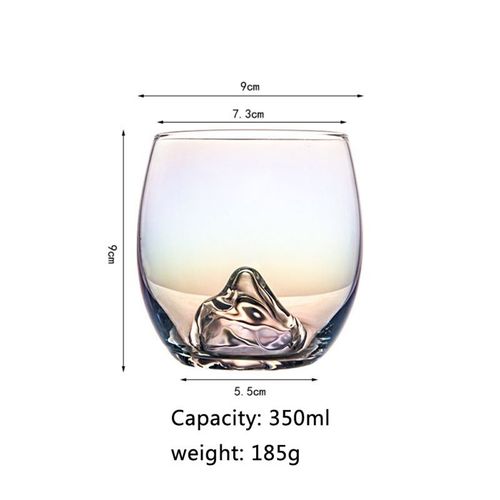 Coquetiers Colorés De Style Japonais, Tasse En Verre Résistant À La Chaleur, Tasse D'Eau Transparente, Tasse À Café Pour Petit Déjeuner