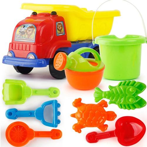 Jouets De Plage Pour Enfants, Jeu D'Eau, Kit De Boîte À Sable, Table De Sable, Seau De Sable, Jouets D'Été