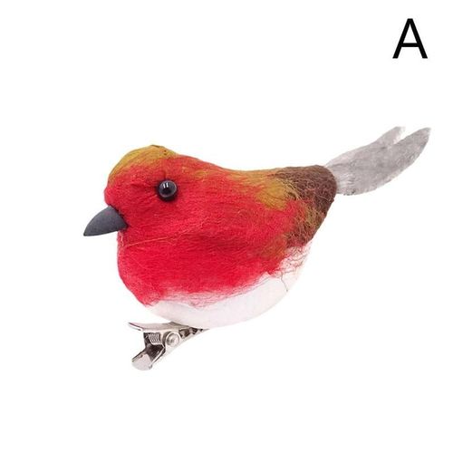 Jouets De Simulation De Perroquet Robin Oiseau Réaliste, Doux Et Mignons, Cadeaux Pour Enfants, Animaux De Couleur D'oiseau D'anniversaire Pour Enfants 6 Couleurs S1d6