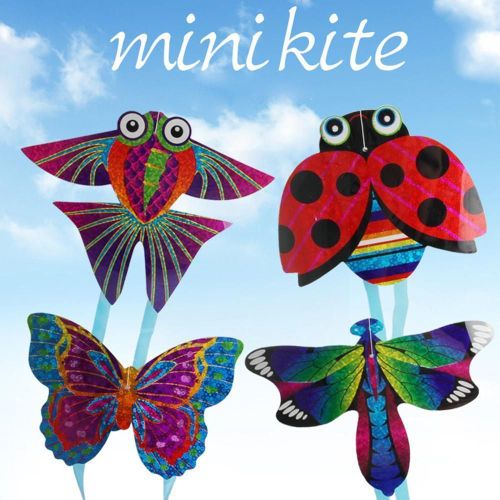 Cerf-Volant De Poche Coloré, Logiciel De Sport Amusant, Volant Facile, Jouet D'Extérieur Pour Enfants, Nouveauté Intéressante U1q5