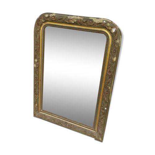 Miroir trumeau 92x66cm dore