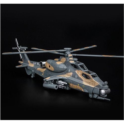 Modèle D'Hélicoptère Armé À Haute Imsimulation, Modèle D'Avion En Alliage 1:32, Musical Et Clignotant, En Métal Moulé Sous Pression, Livraison Gratuite