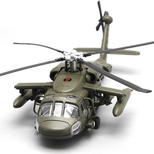 Hélicoptère À Bras En Alliage De Haute Simulation, Jouet Modèle D'Hélicoptère De Feu, Avion Jouet Sonore Et Lumineux, Livraison Gratuite