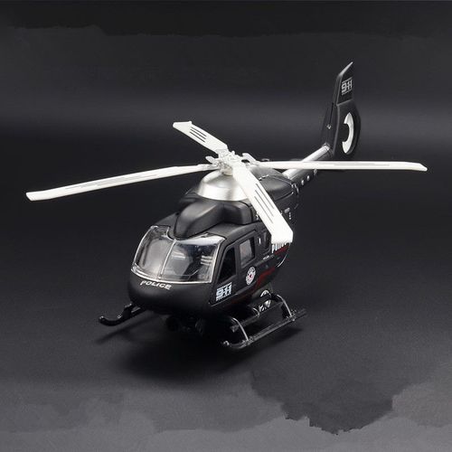 Nouveau Produit 1:72 Alliage Tirer Hélicoptère Modèle Simulation Sonore Et Lumineuse Double Porte Avion, Livraison Gratuite