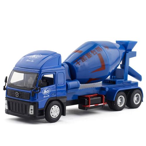 Nouveau Produit 1:50 En Alliage Camion Malaxeur De Béton Modèle Haute Simulation D'Ingénierie Ciment Camion Jouet, Livraison Gratuite